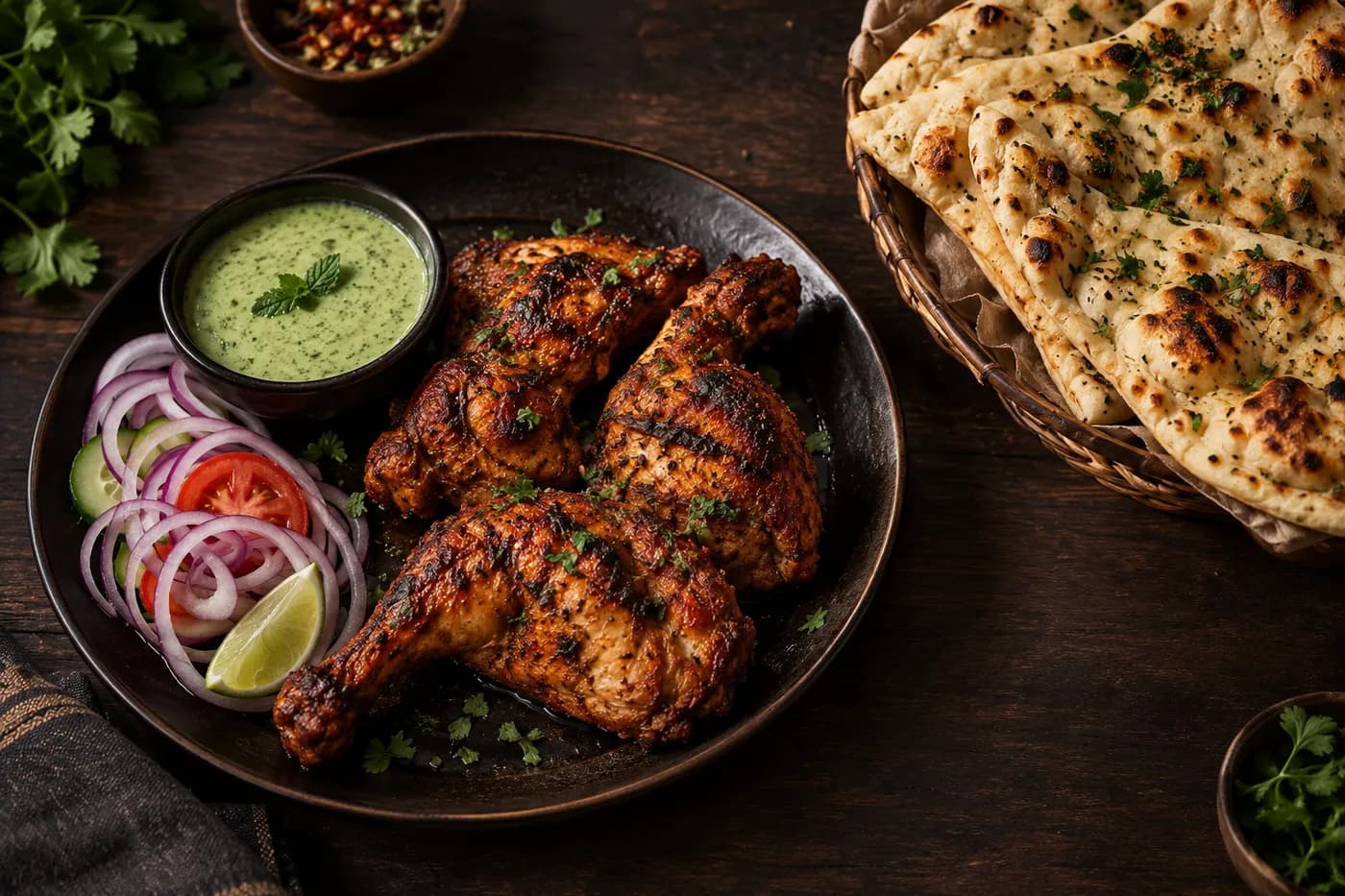 Anjum Kabab Ghor dishes
