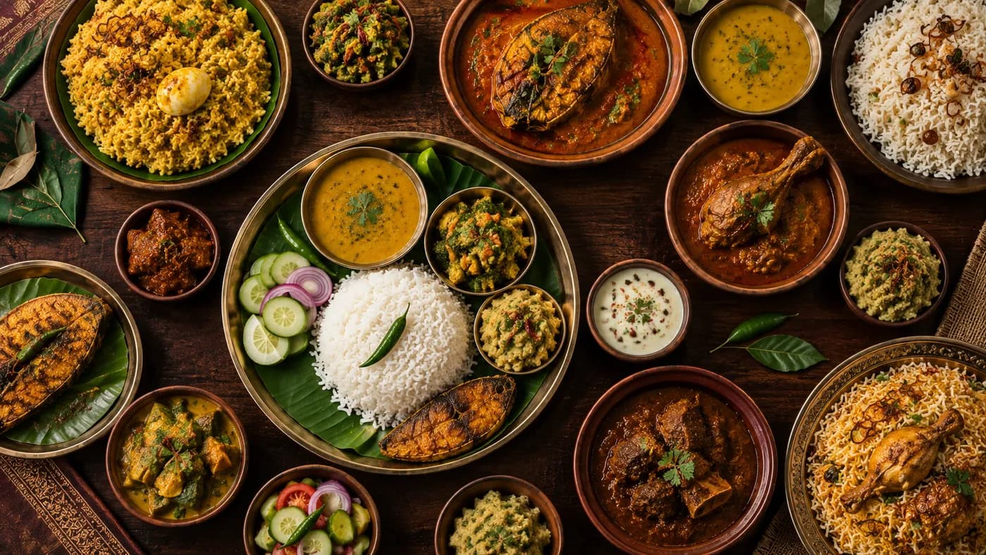 Food Mela dishes